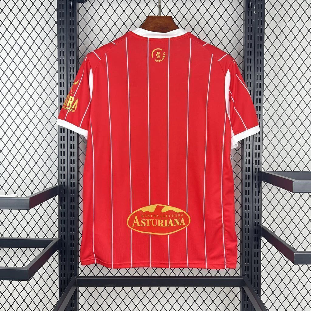 Camiseta Sporting de Gijón 25-26, Edición especial (Versión retro)