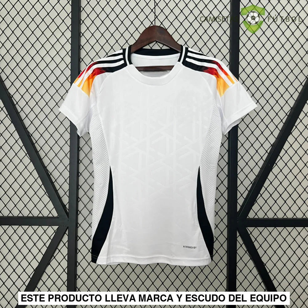 Maglia Germania 24-25 Home Donna UEFA Euro 2024 da calcio