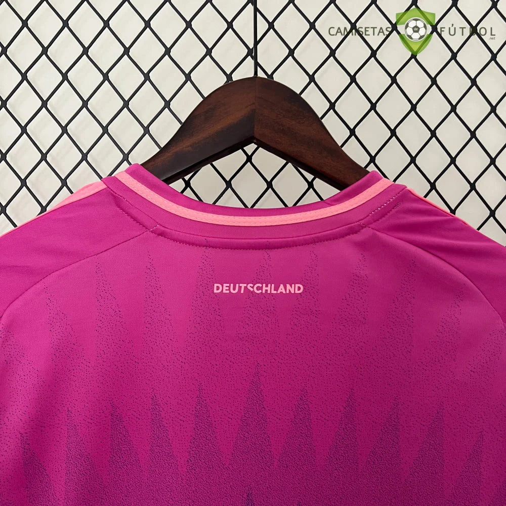 Maglia Germania 24-25 Away Donna UEFA Euro 2024 da calcio