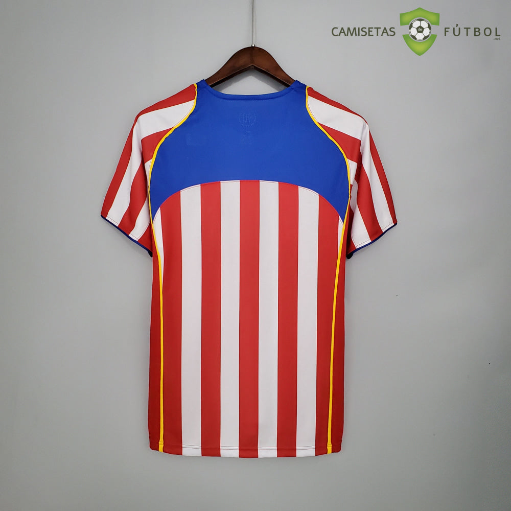 Camiseta Atlético De Madrid 04 - 05 Local (Versión Retro) Futbol