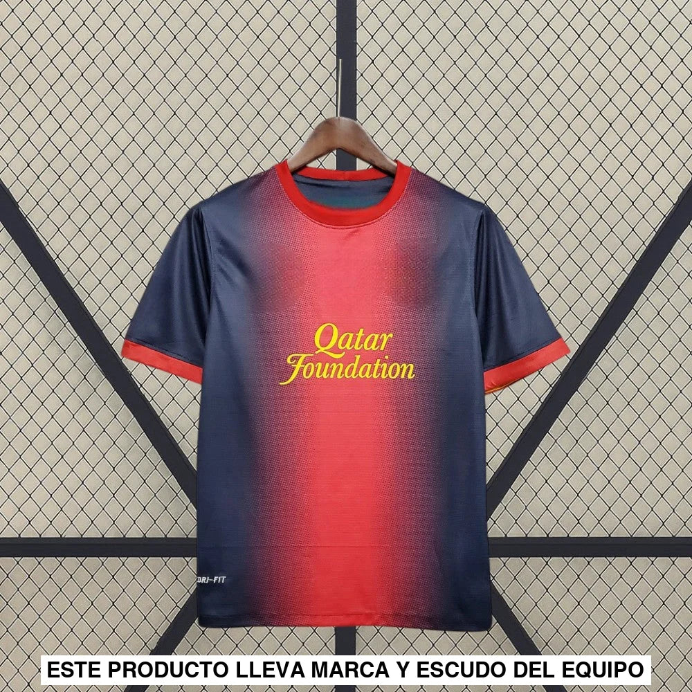 Maglia Barcellona 12 13 Home (versione Retro)
