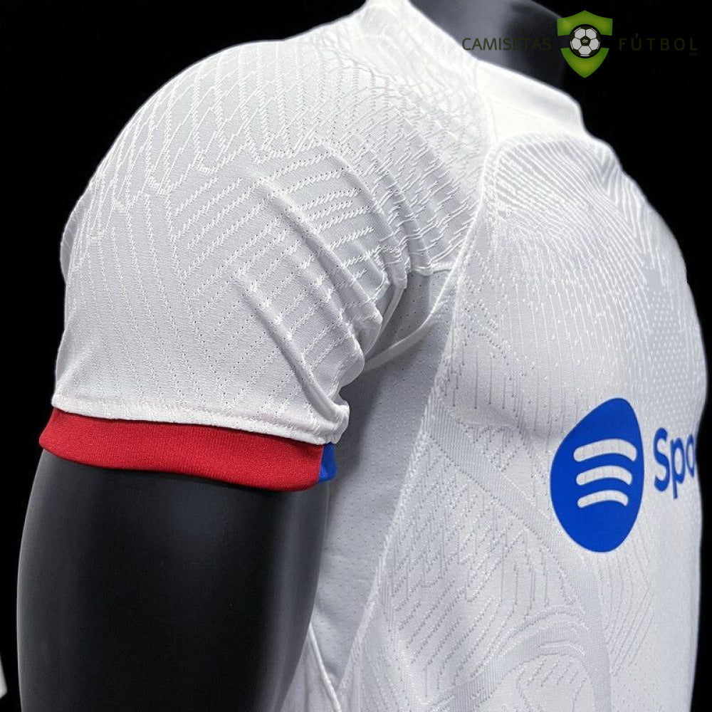 Camiseta Barcelona 23-24 Visitante (Player Version) Parche Especial