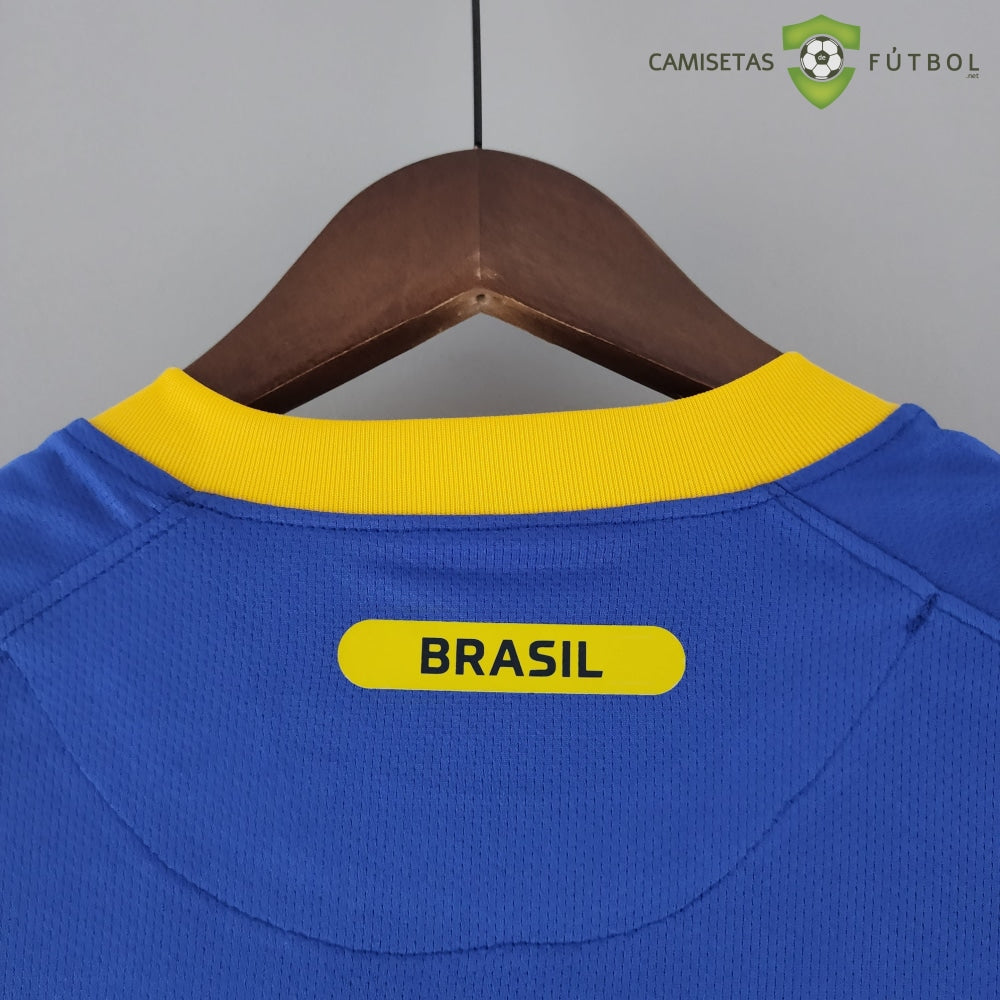 Maglia Brasile 10-11 Away (versione Retro) senza personalizzazione