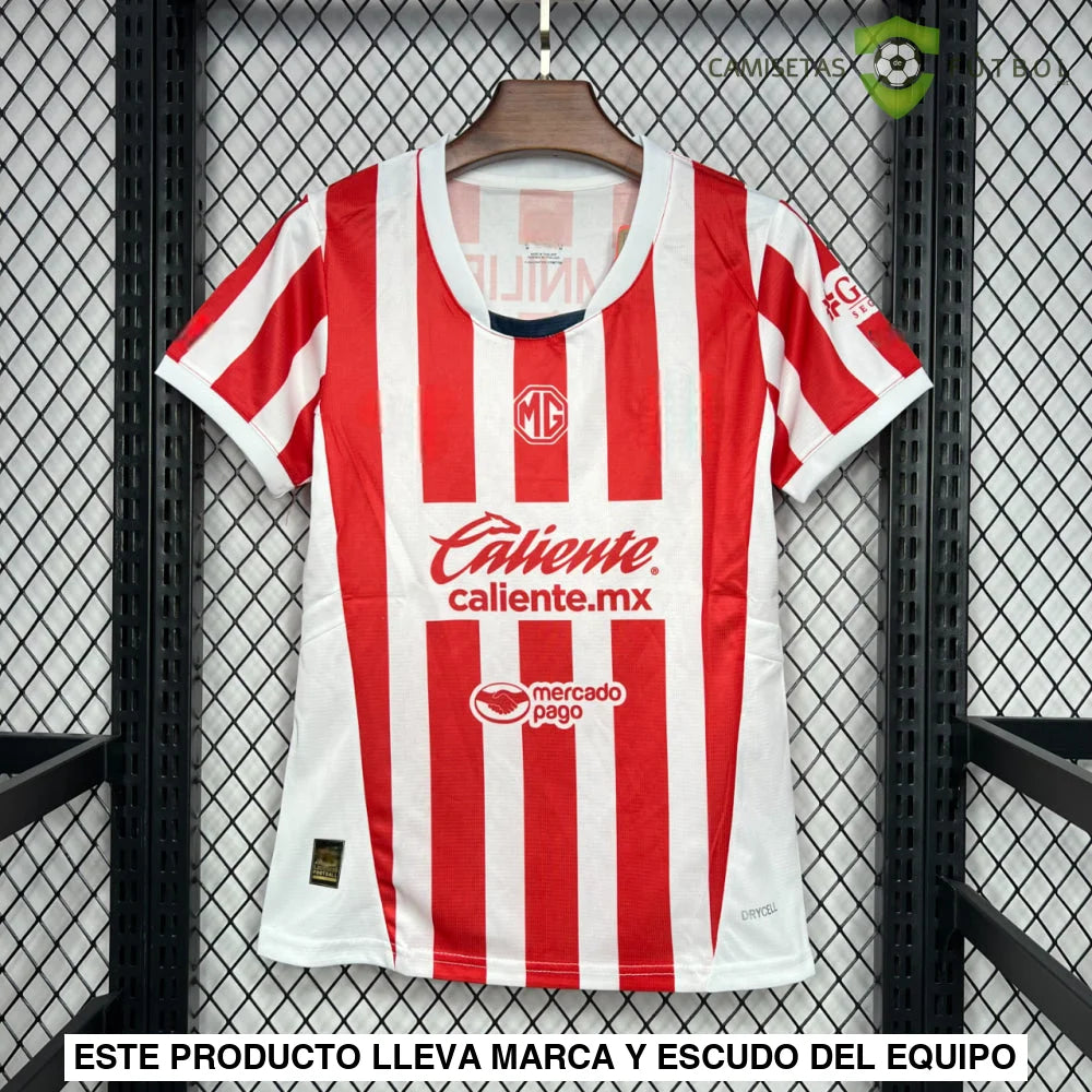 Maglia Chivas Guadalajara 24-25 Home Donna da calcio