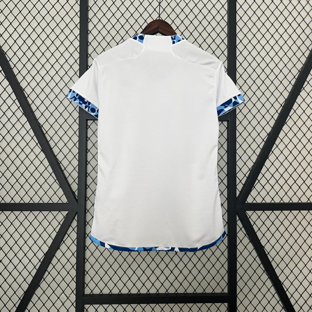 Camiseta Cruzeiro 24-25 Visitante Femenina Camiseta Fan