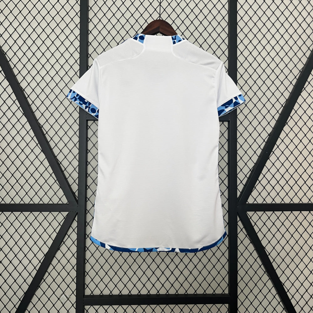 Camiseta Cruzeiro 24-25 Visitante Femenina Camiseta Fan