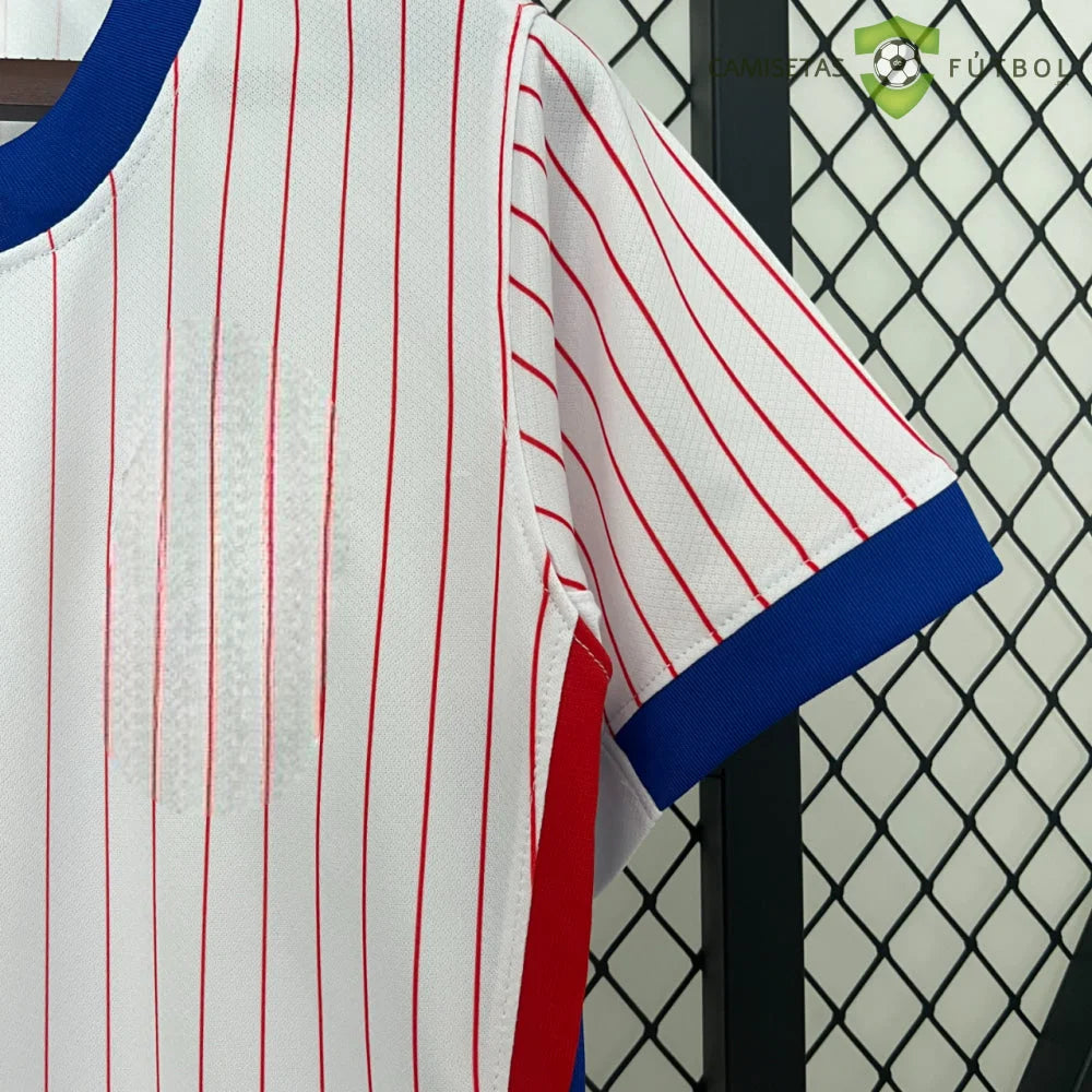 Maglia Francia 24-25 Away UEFA Euro 2024 Donna da calcio