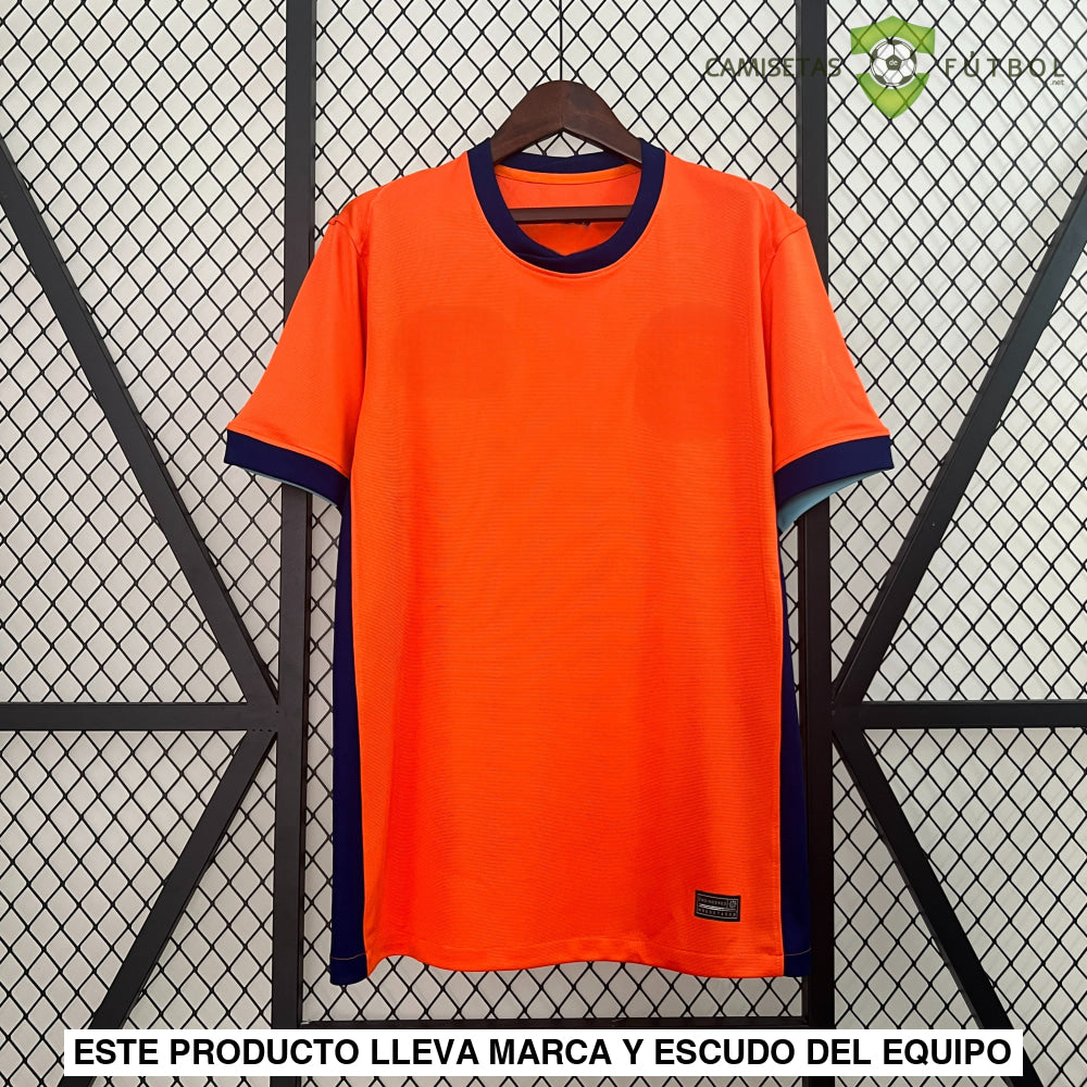 Camiseta Holanda 24-25 Local Uefa Euro 2024 De Futbol