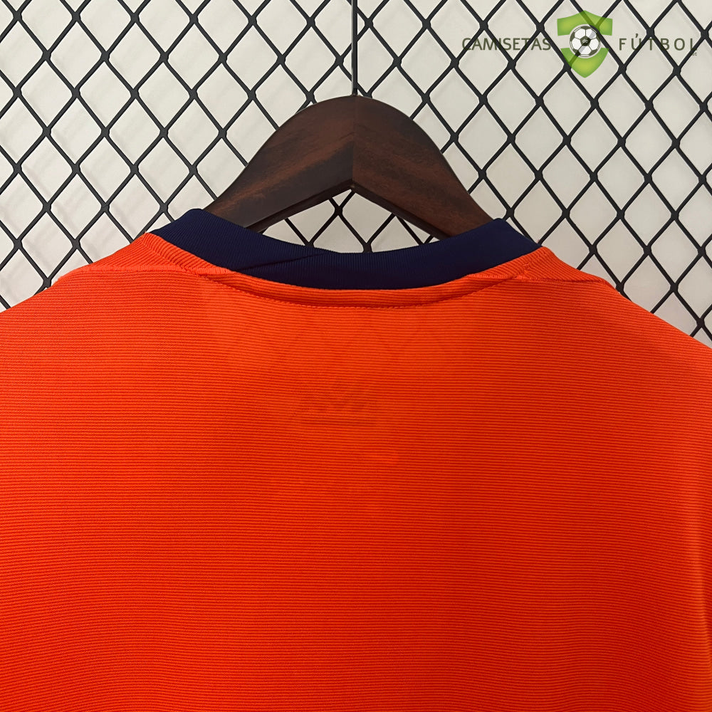 Camiseta Holanda 24-25 Local Uefa Euro 2024 De Futbol