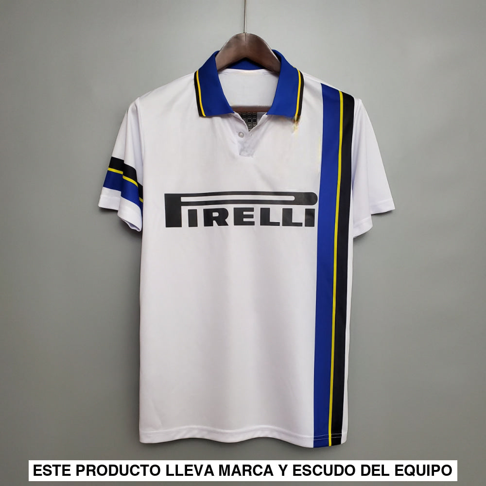 Camiseta Inter de Milan 97-98 Visitante (Versión Retro) Camiseta Fan