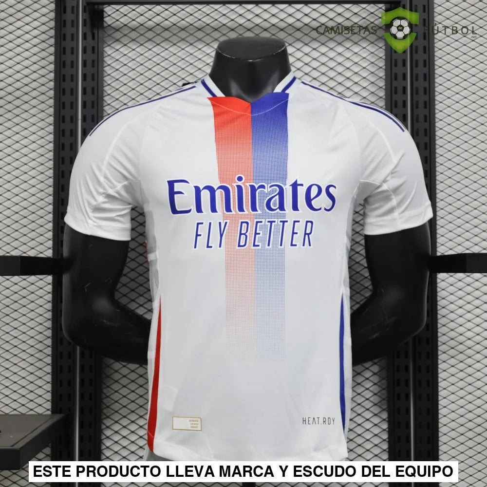 Maglia Lyon 24-25 Home (versione Player) da calcio