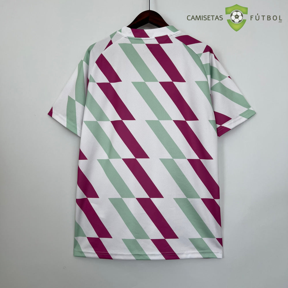 Camiseta Manchester City 23-24 Entreno Blanco Personalizado