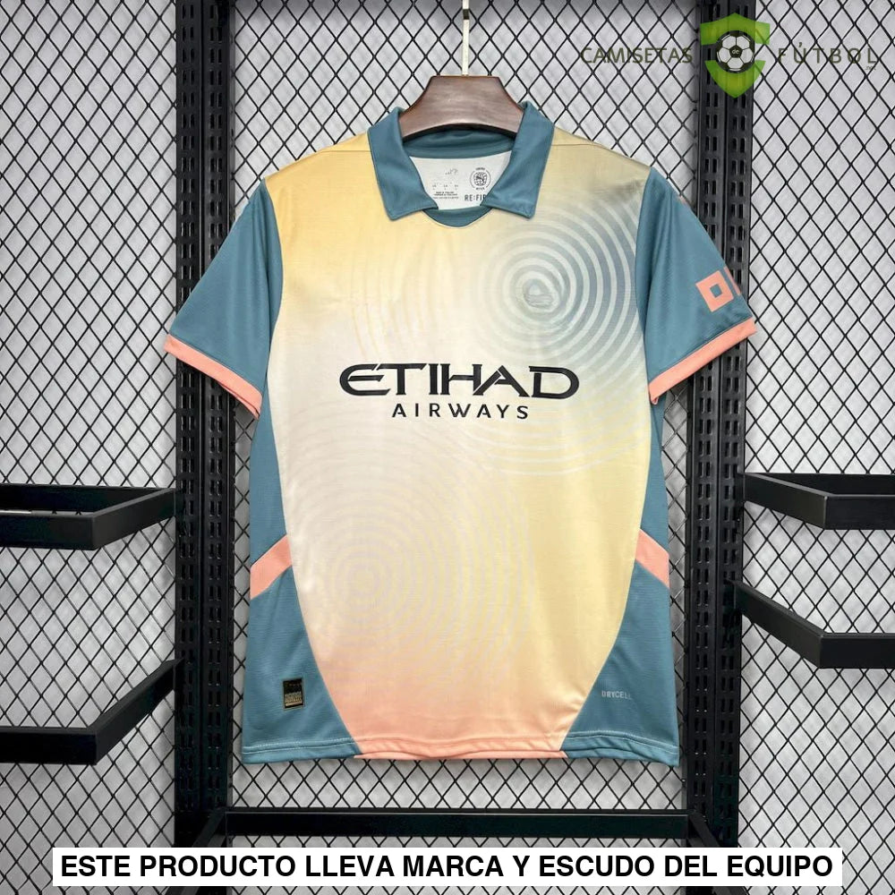 Maglia Manchester City 24-25 Quarta da calcio