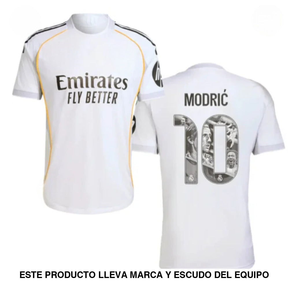 Camiseta R.M. 25-26 Edición especial de Modrić Camiseta Fan