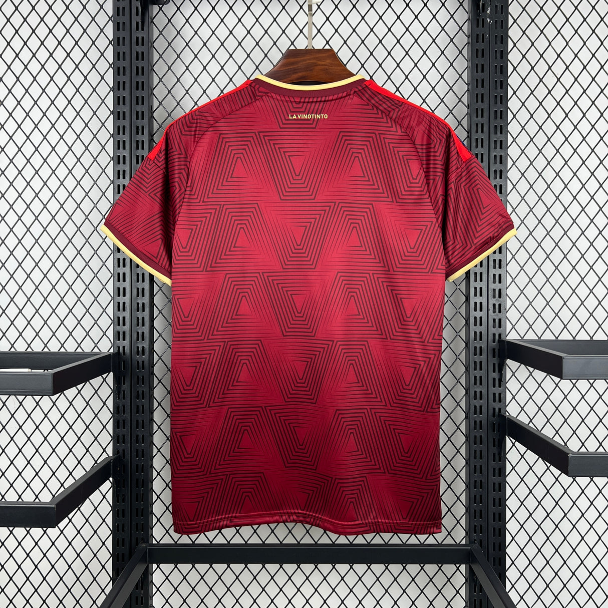 Camiseta Venezuela 26-27 Local Mundial 2026 vista trasera con detalle La Vinotinto