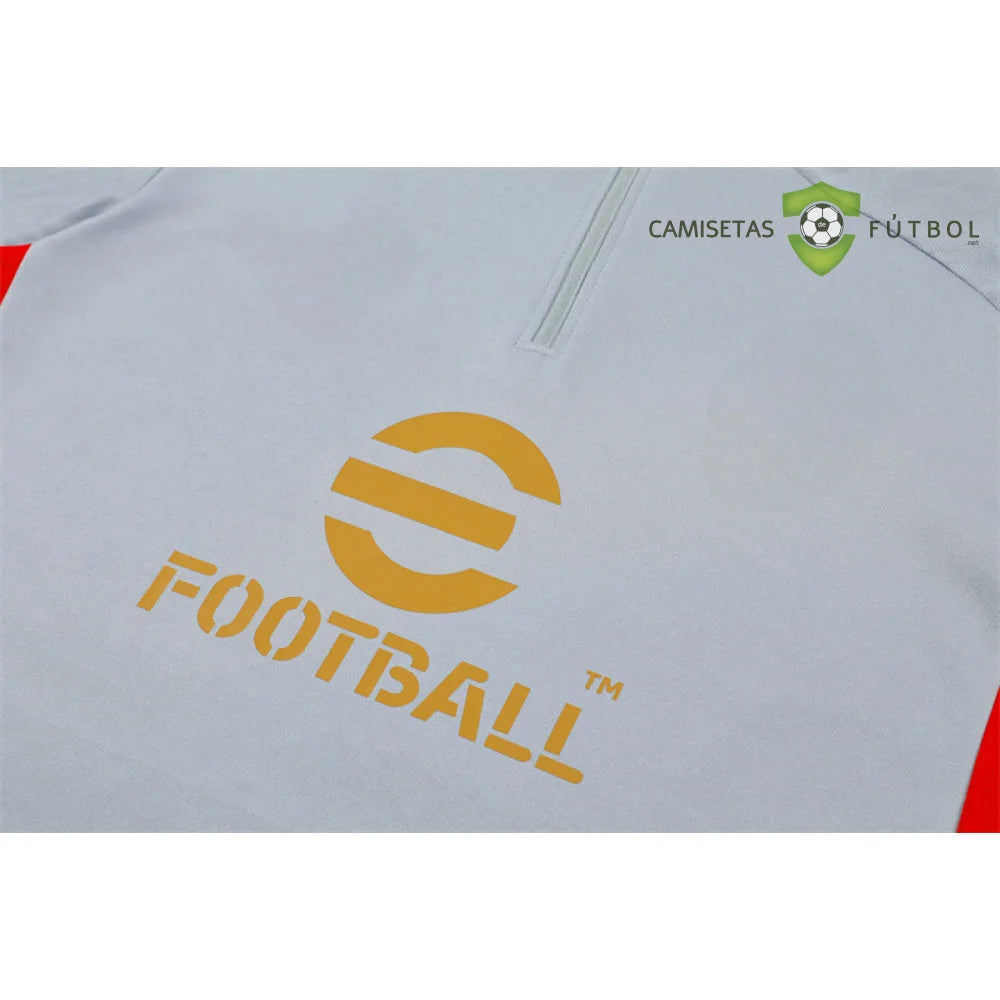 Tuta calcio AC Milan 24-25 mezza zip Modello 3 abbigliamento sportivo