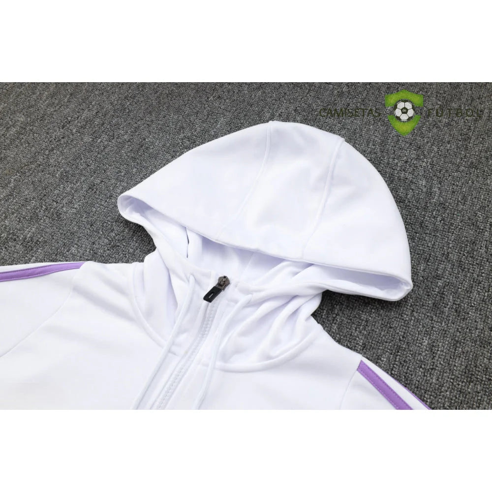 Tuta calcio Germania 24-25 mezza zip con cappuccio Modello 1 abbigliamento sportivo