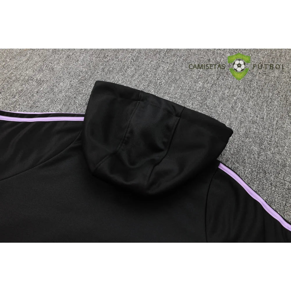 Tuta calcio Germania 24-25 mezza zip con cappuccio Modello 2 abbigliamento sportivo
