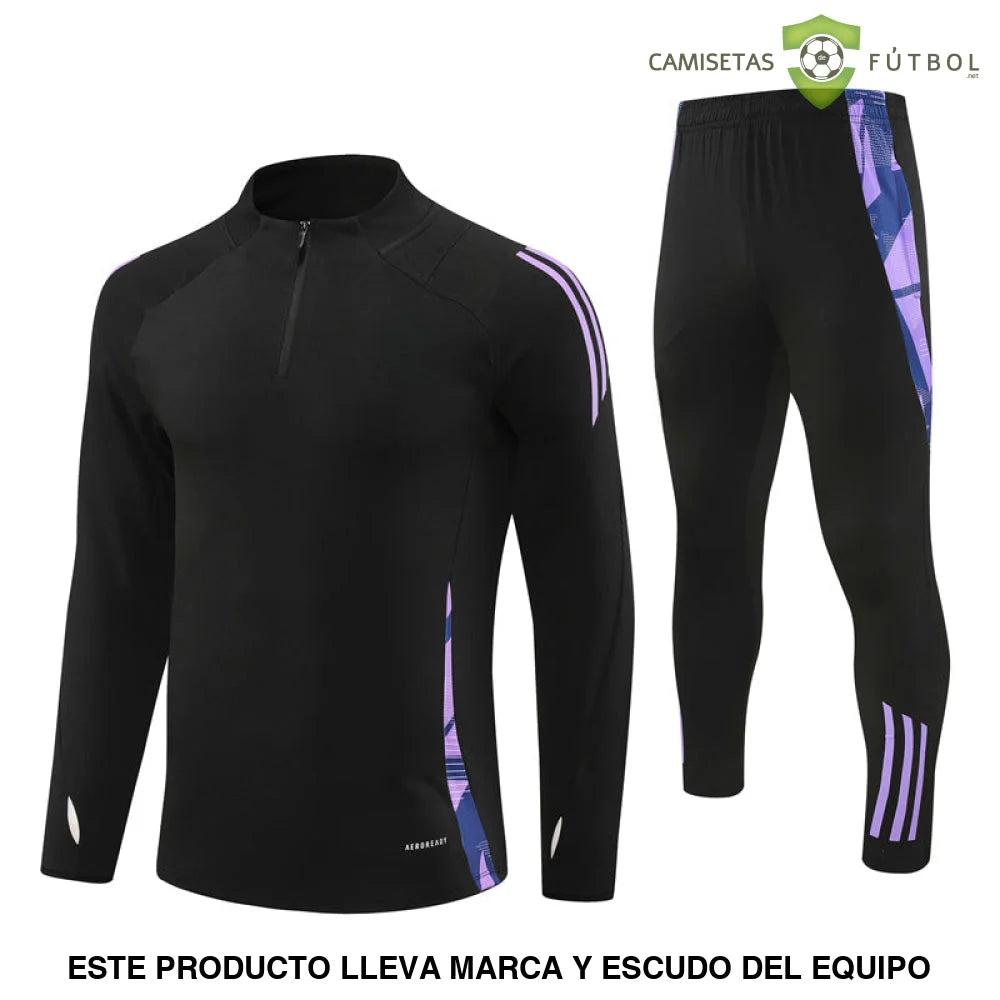Tuta calcio Germania 24-25 mezza zip Modello 2 abbigliamento sportivo