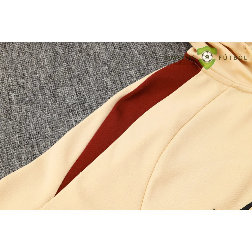 Tuta calcio Barcellona 24-25 mezza zip con cappuccio Modello 7 abbigliamento sportivo