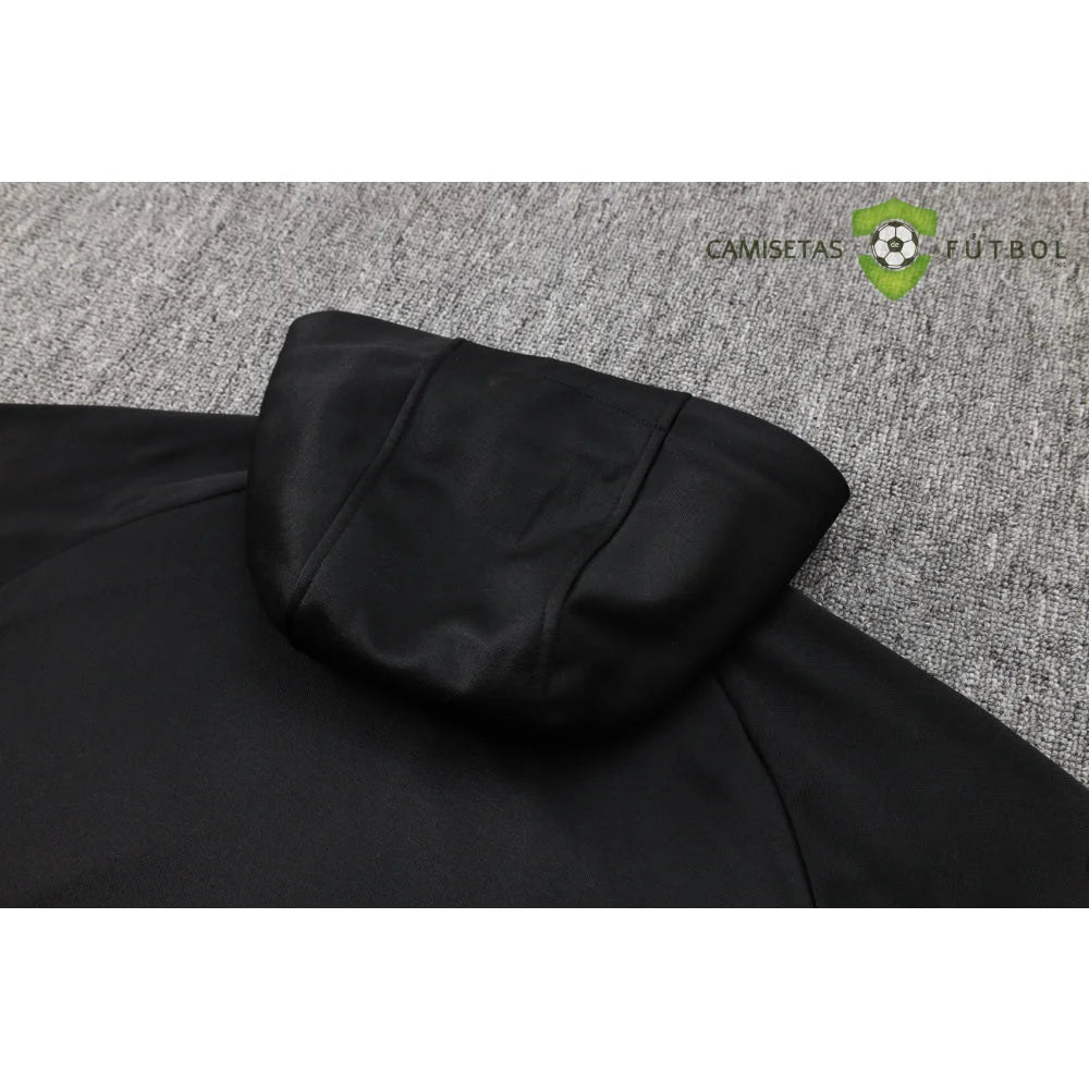 Tuta calcio Barcellona 24-25 mezza zip con cappuccio Modello 8 abbigliamento sportivo