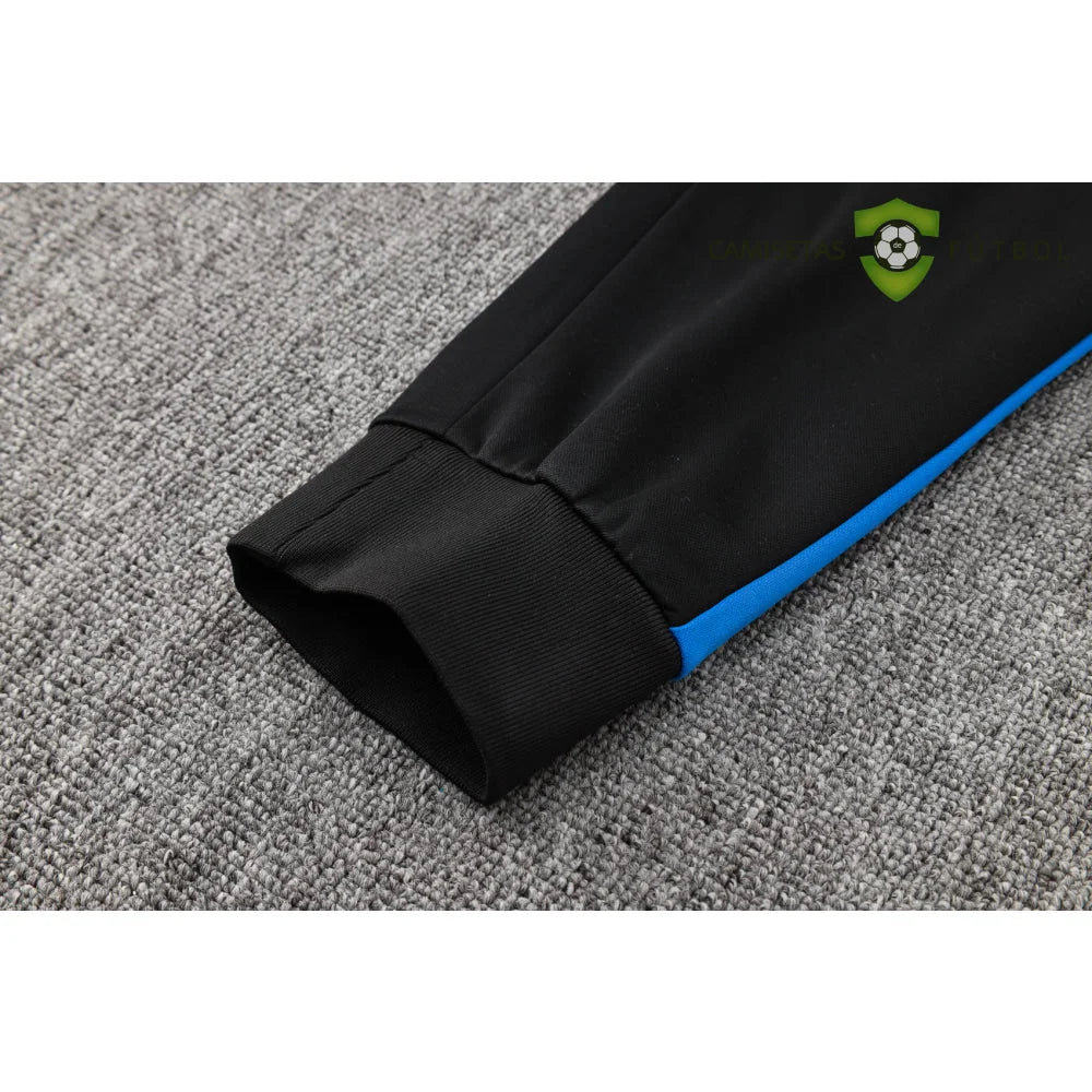 Tuta calcio Barcellona 24-25 mezza zip con cappuccio Modello 8 abbigliamento sportivo