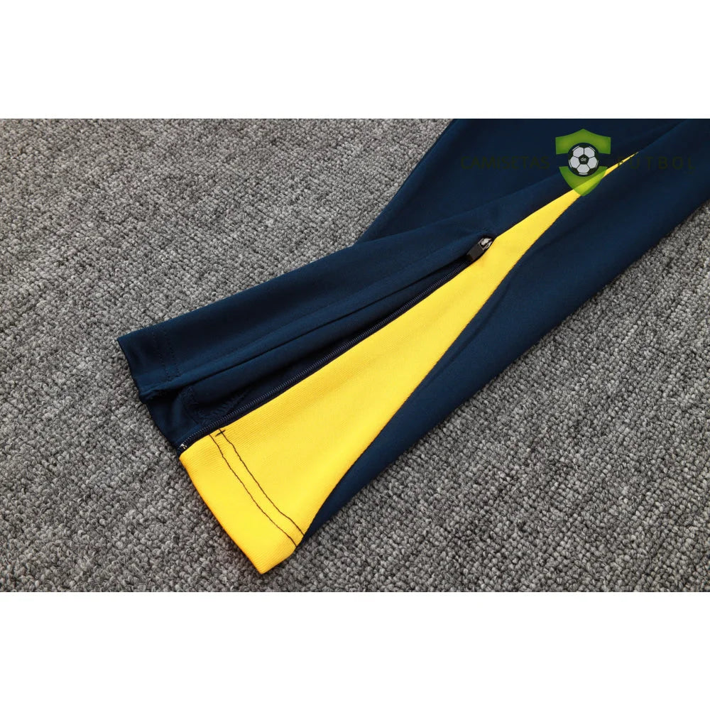Tuta calcio Barcellona 24-25 mezza zip Modello 9 abbigliamento sportivo