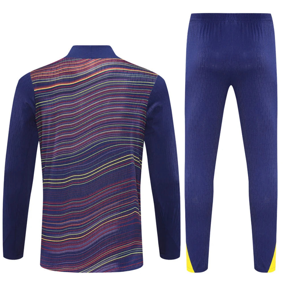 Chandal Barcelona 25-26 media cremallera Modelo 3 Chandal Media Cremallera