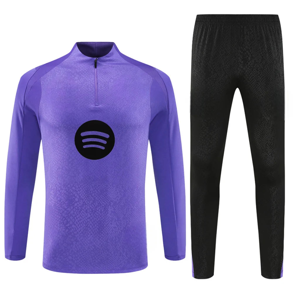 Chandal Barcelona 25-26 media cremallera Modelo 5 Chandal Media Cremallera