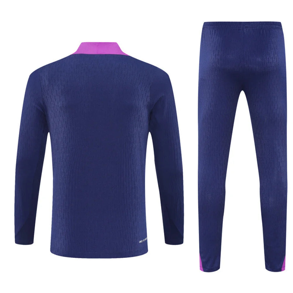 Chandal Barcelona 25-26 media cremallera Modelo 6 Chandal Media Cremallera