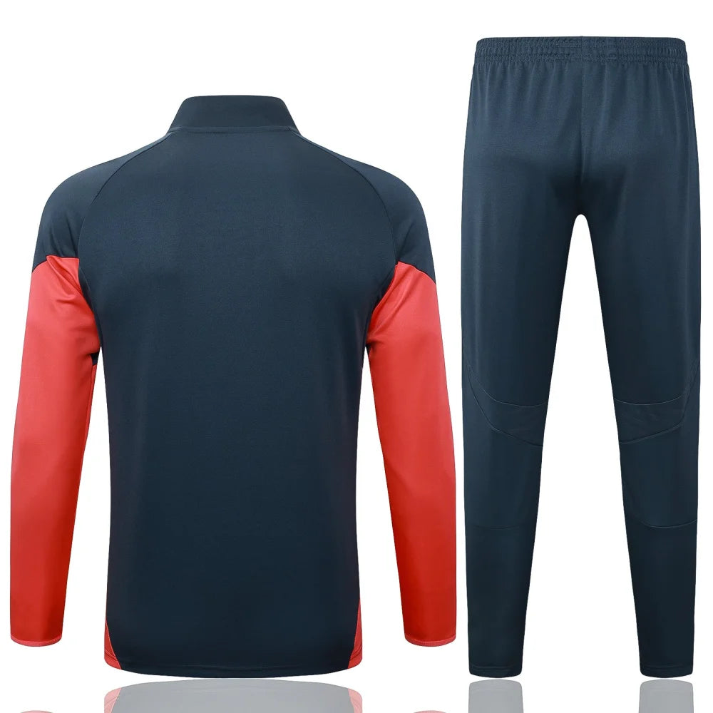 Chandal Bayern Munich 25-26 cremallera completa Modelo 9 Chandal Cremallera Completa