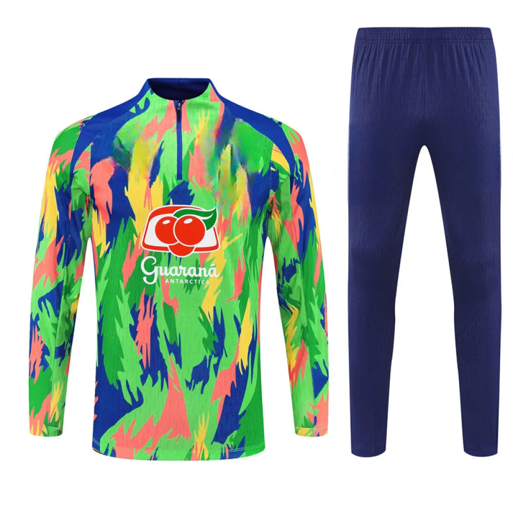 Chandal Brasil 25-26 media cremallera Modelo 2 Chandal Media Cremallera