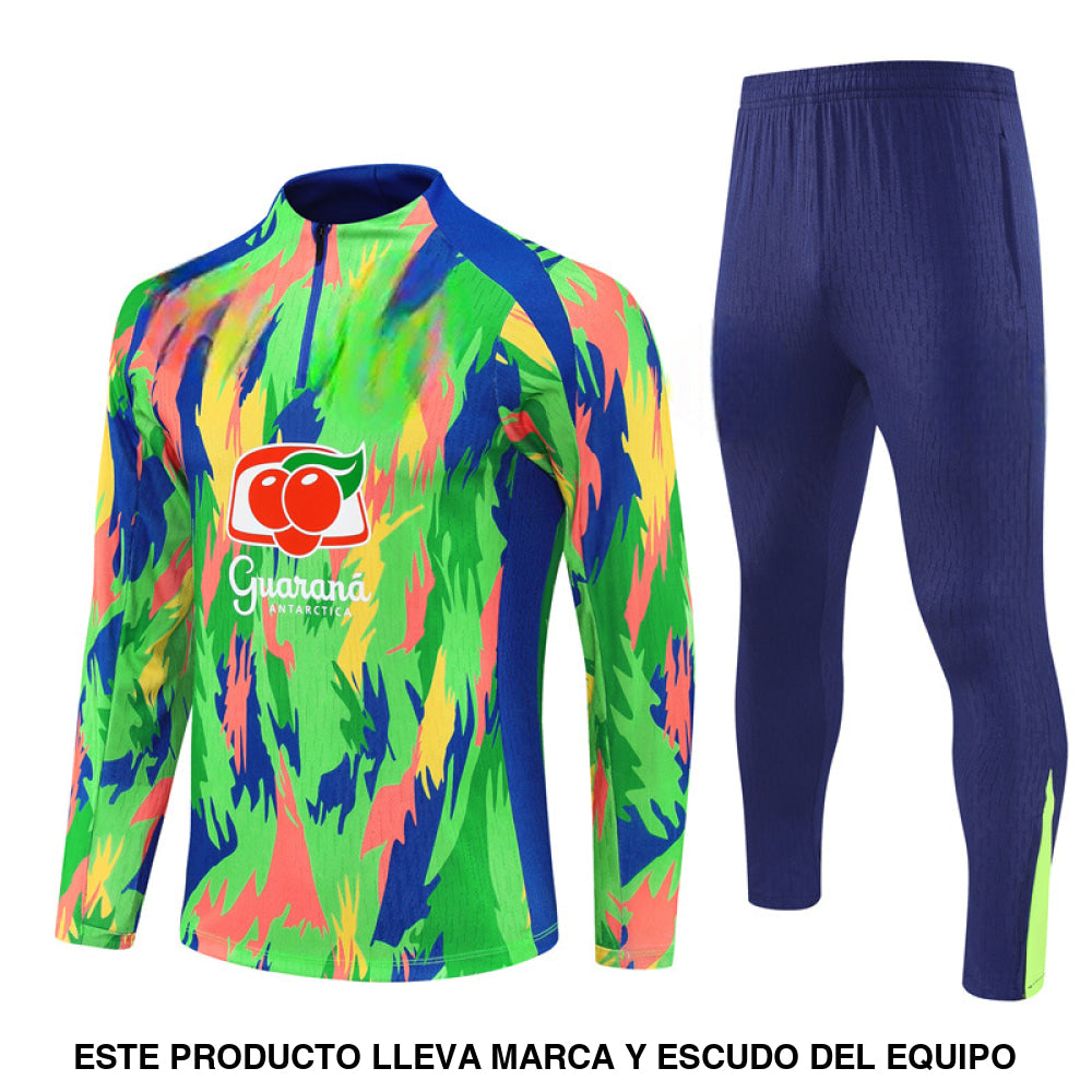 Chandal Brasil 25-26 media cremallera Modelo 2 Chandal Media Cremallera