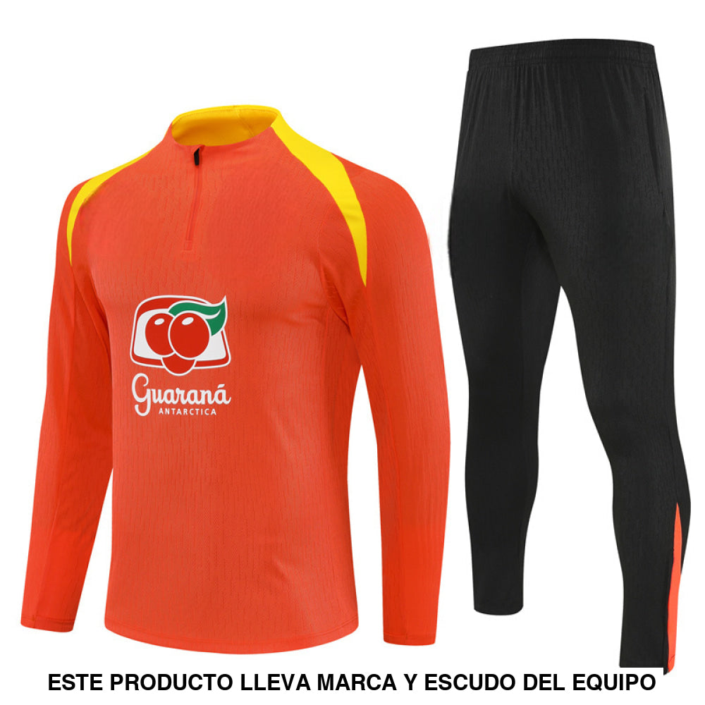 Chandal Brasil 25-26 media cremallera Modelo 4 Chandal Media Cremallera
