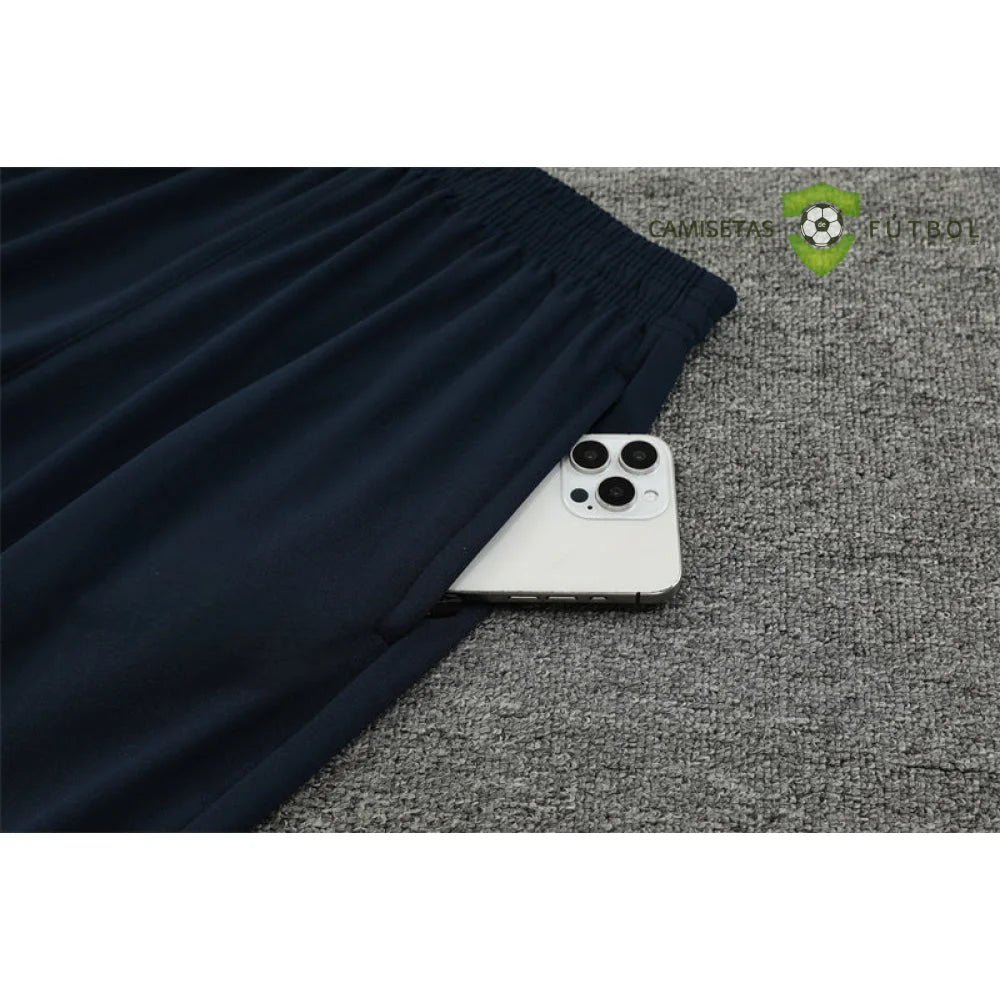 Tuta calcio Chelsea 24-25 mezza zip Modello 1 abbigliamento sportivo