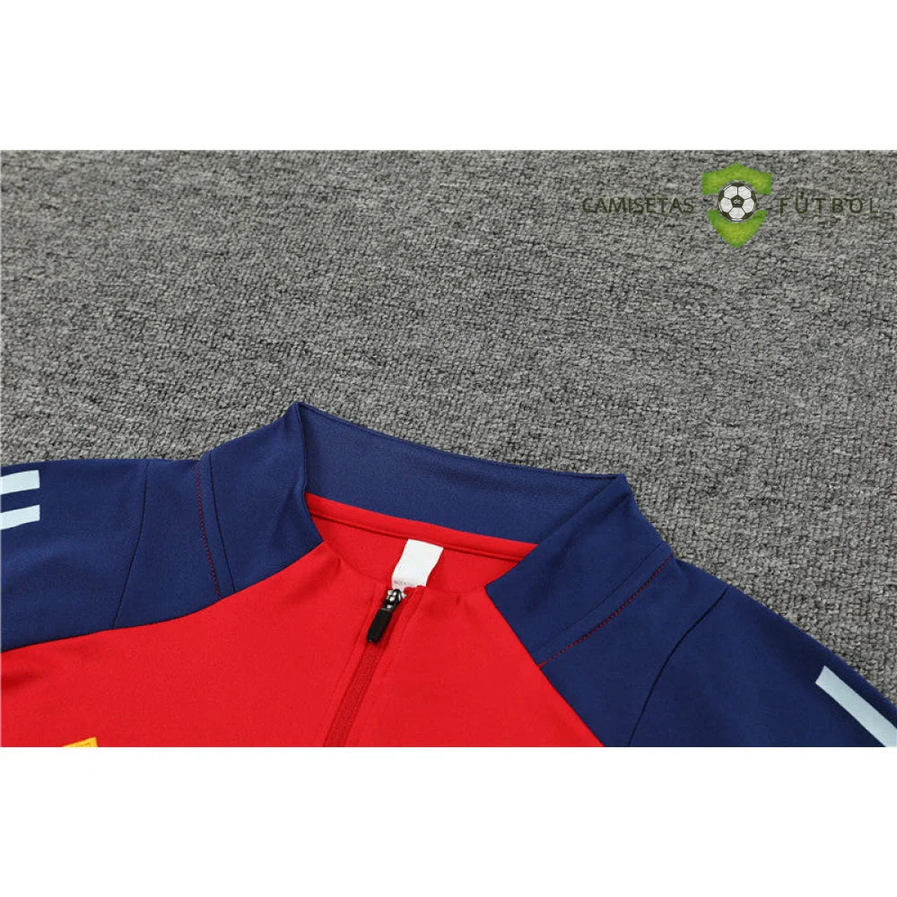 Chandal España 24-25 Media Cremallera Modelo 1 Ropa Deportiva