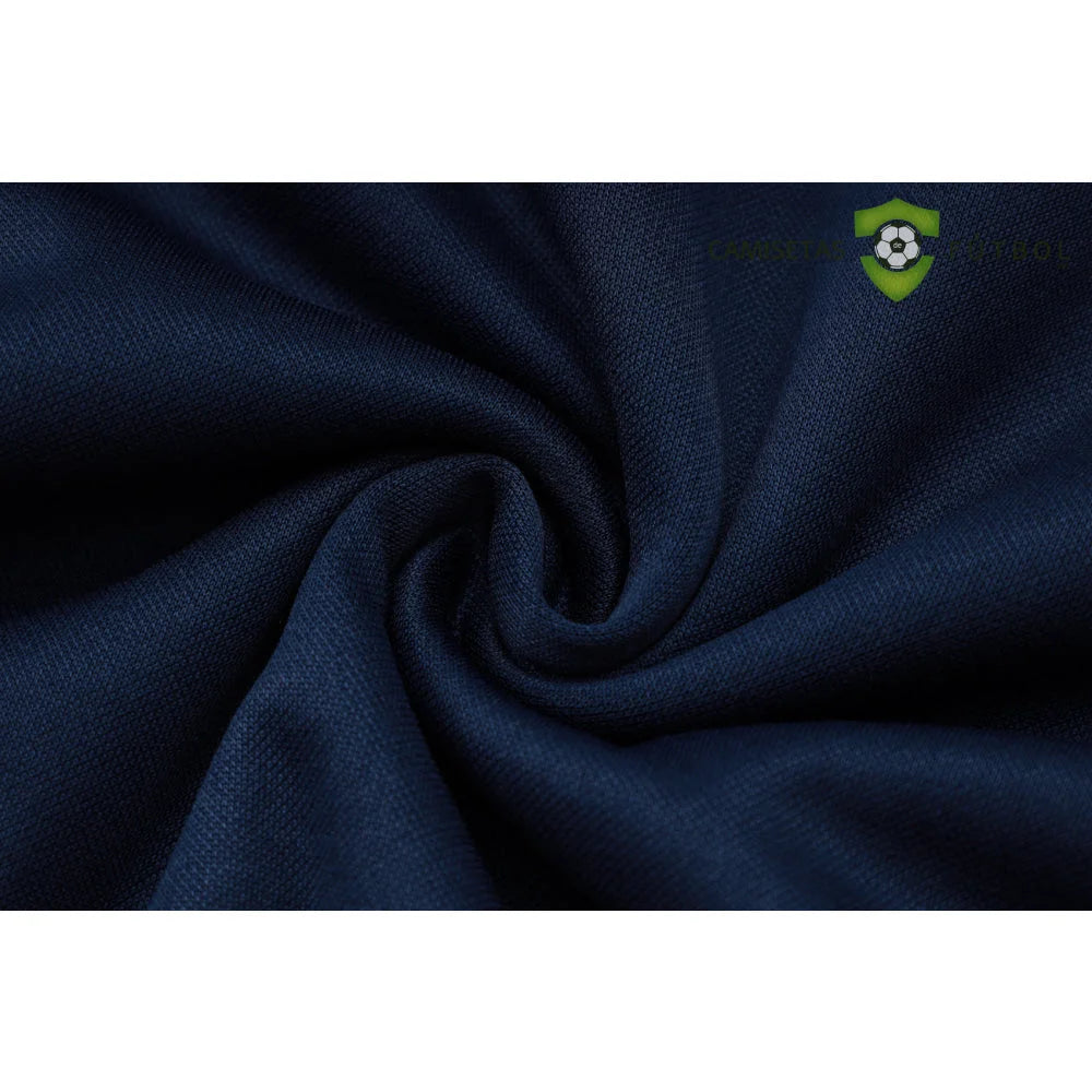 Tuta calcio Francia 24-25 mezza zip con cappuccio Modello 2 abbigliamento sportivo