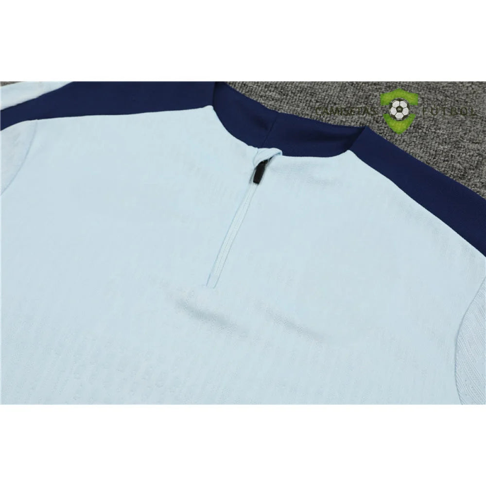 Tuta calcio Francia 24-25 mezza zip Modello 1 abbigliamento sportivo