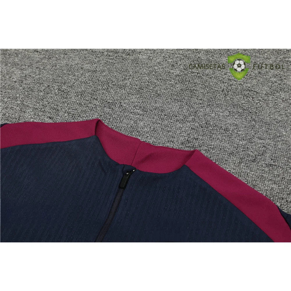 Tuta calcio Inghilterra 24-25 mezza zip Modello 3 abbigliamento sportivo