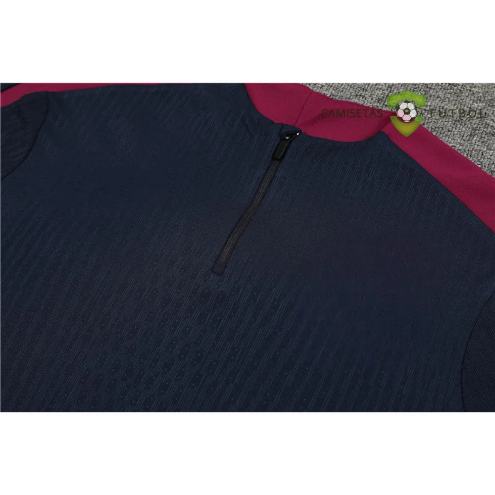 Tuta calcio Inghilterra 24-25 mezza zip Modello 3 abbigliamento sportivo