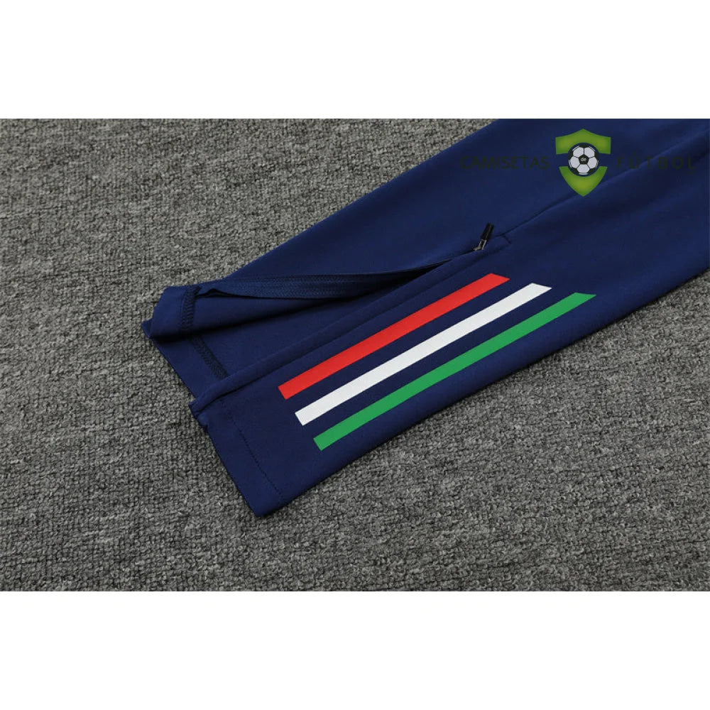 Tuta calcio Italia 24-25 mezza zip Modello 2 abbigliamento sportivo
