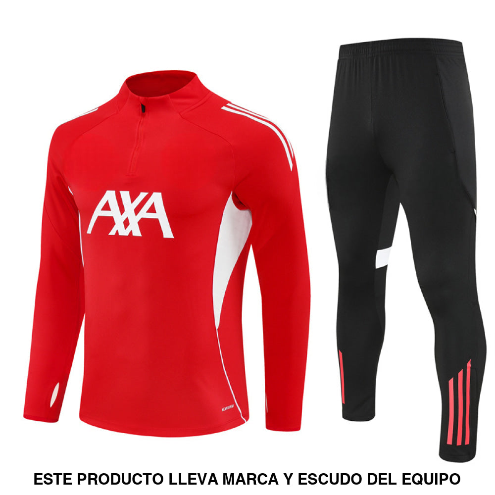 Chandal Liverpool 25-26 media cremallera Modelo 4 Chandal Media Cremallera