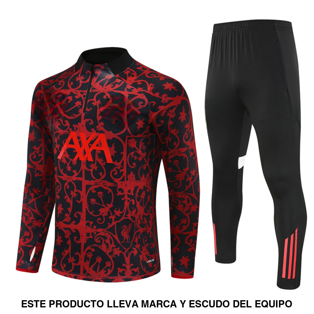 Chandal Liverpool 25-26 media cremallera Modelo 5 Chandal Media Cremallera