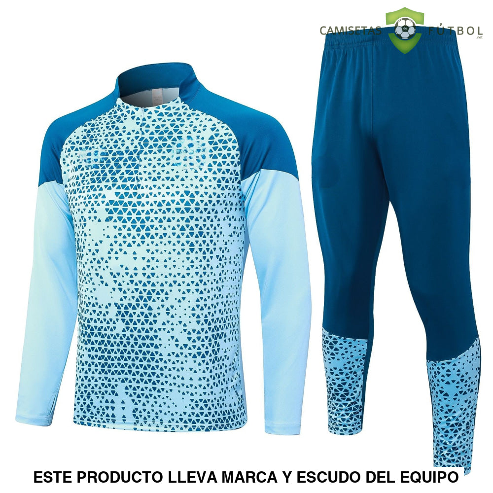 Chandal Manchester City 23-24 Media Cremallera Modelo 3 Ropa Deportiva