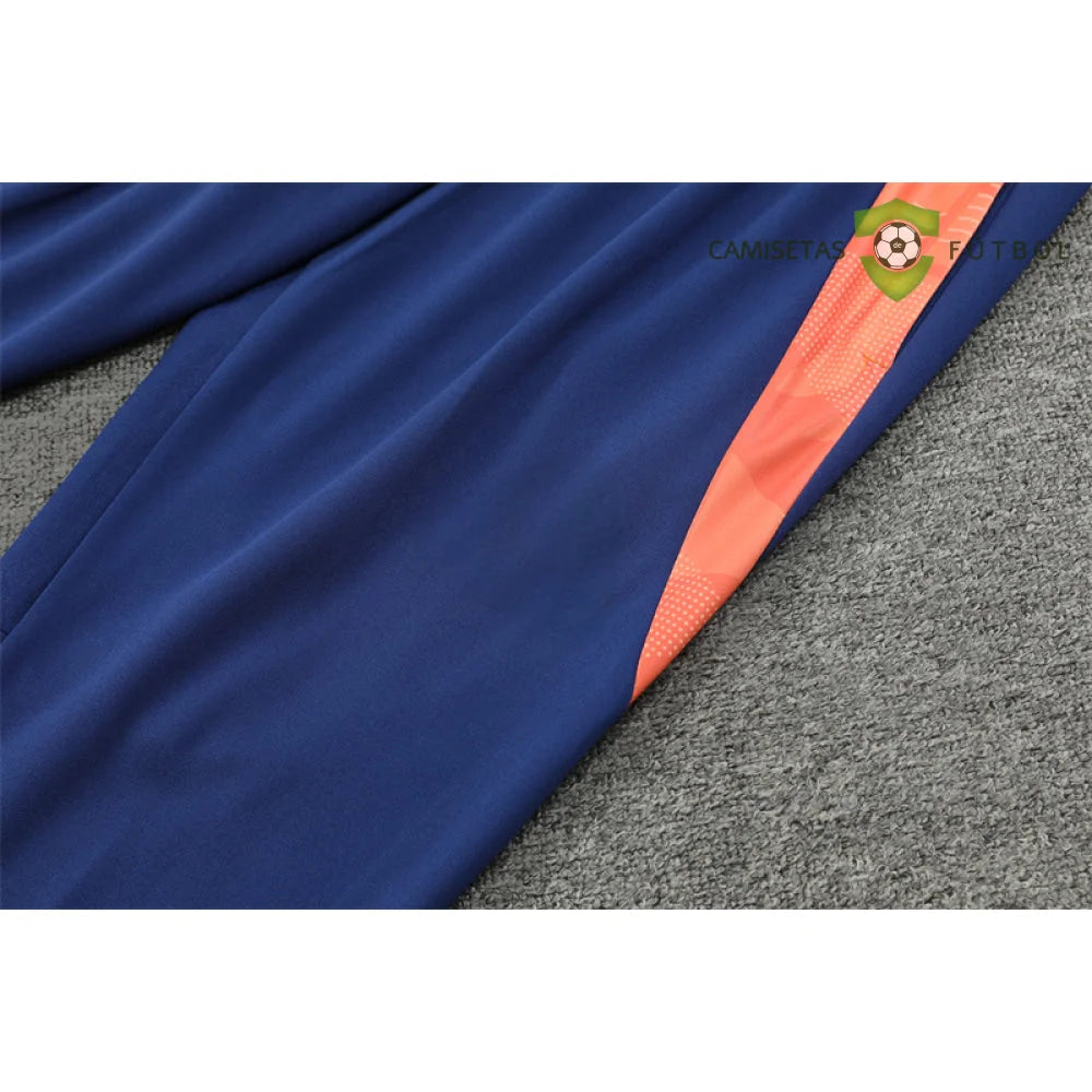 Tuta calcio Manchester United 24-25 mezza zip Modello 2 abbigliamento sportivo
