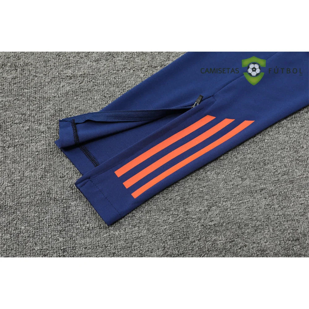Tuta calcio Manchester United 24-25 mezza zip Modello 2 abbigliamento sportivo