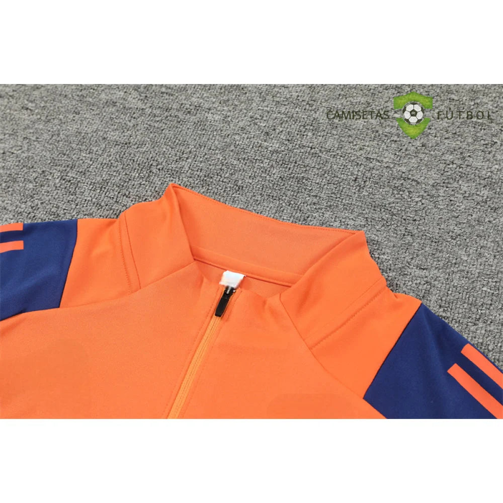 Tuta calcio Manchester United 24-25 mezza zip Modello 2 abbigliamento sportivo