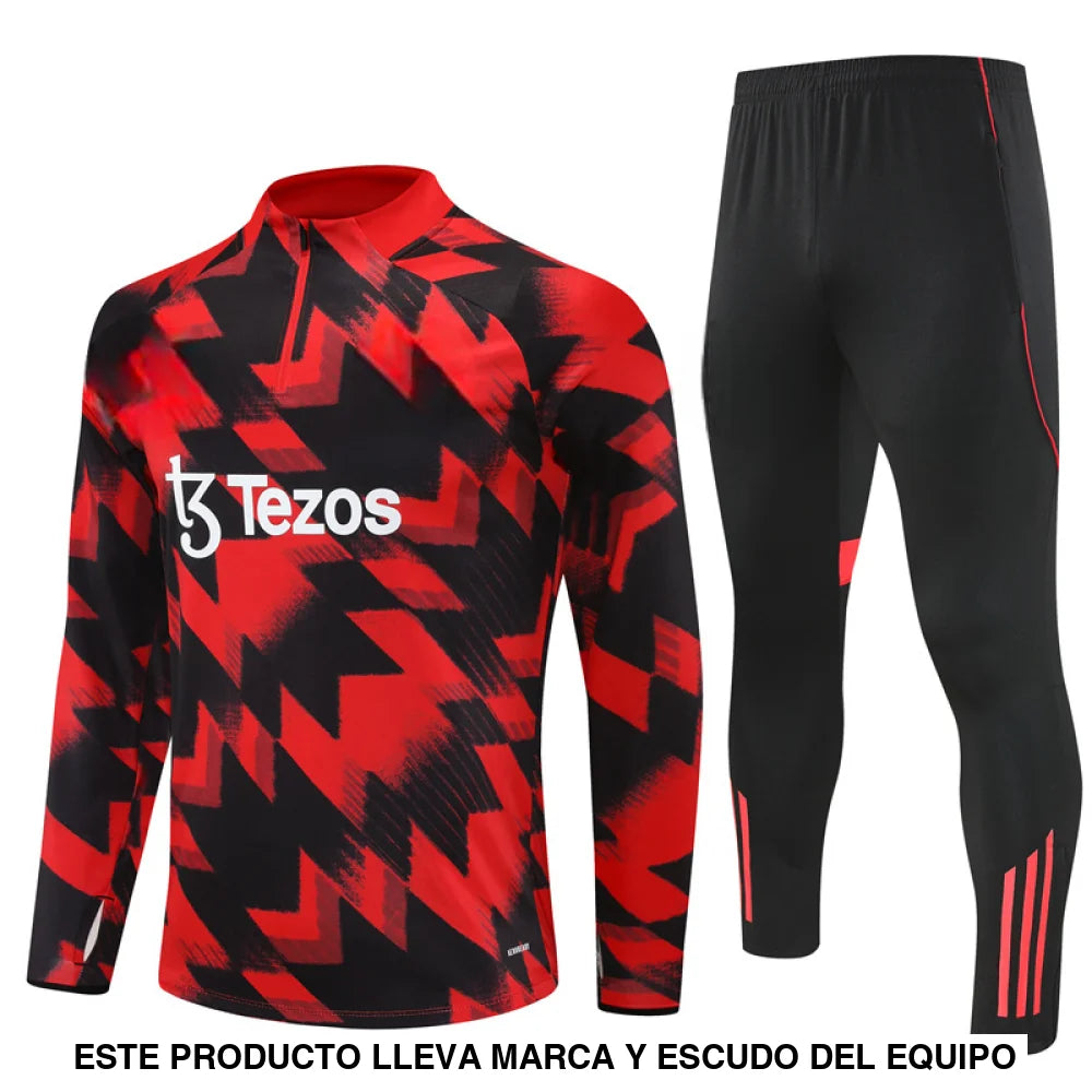 Chandal Manchester United 25-26 media cremallera Modelo 6 Chandal Media Cremallera