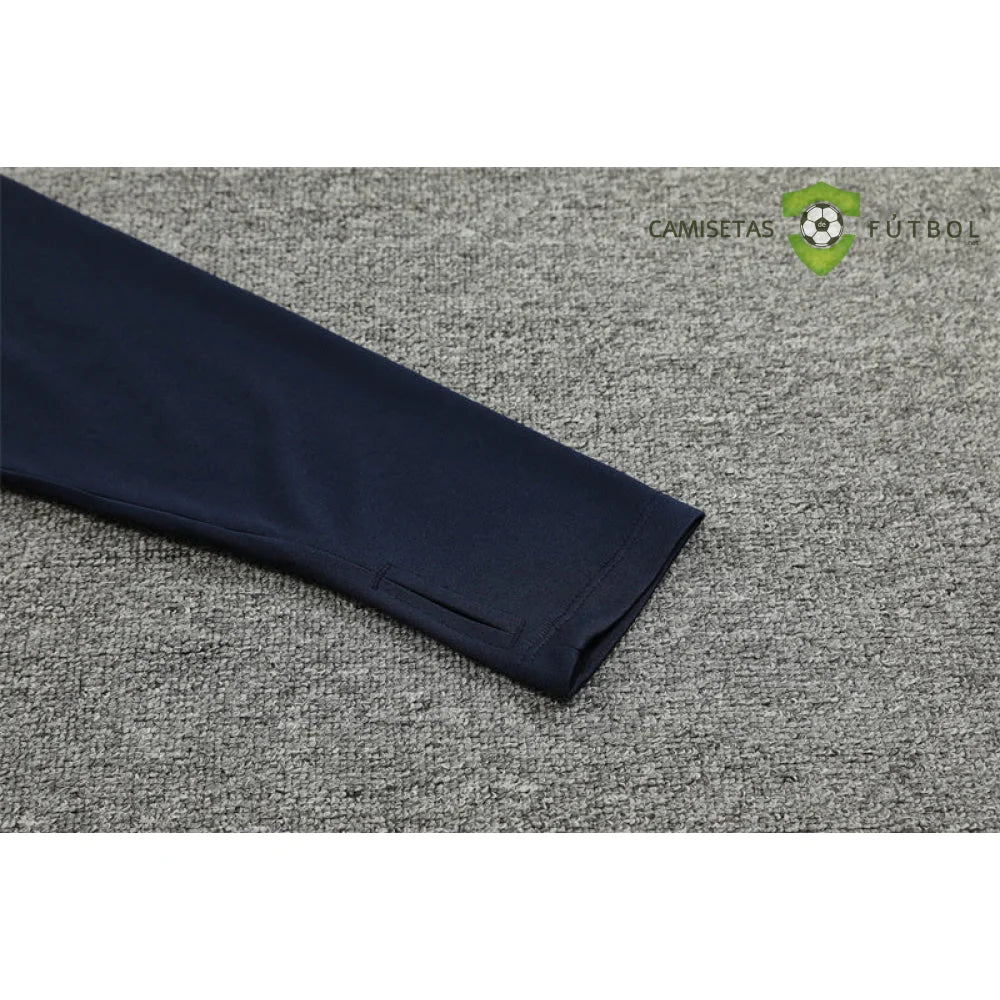 Tuta calcio Marseille 24-25 mezza zip Modello 1 abbigliamento sportivo