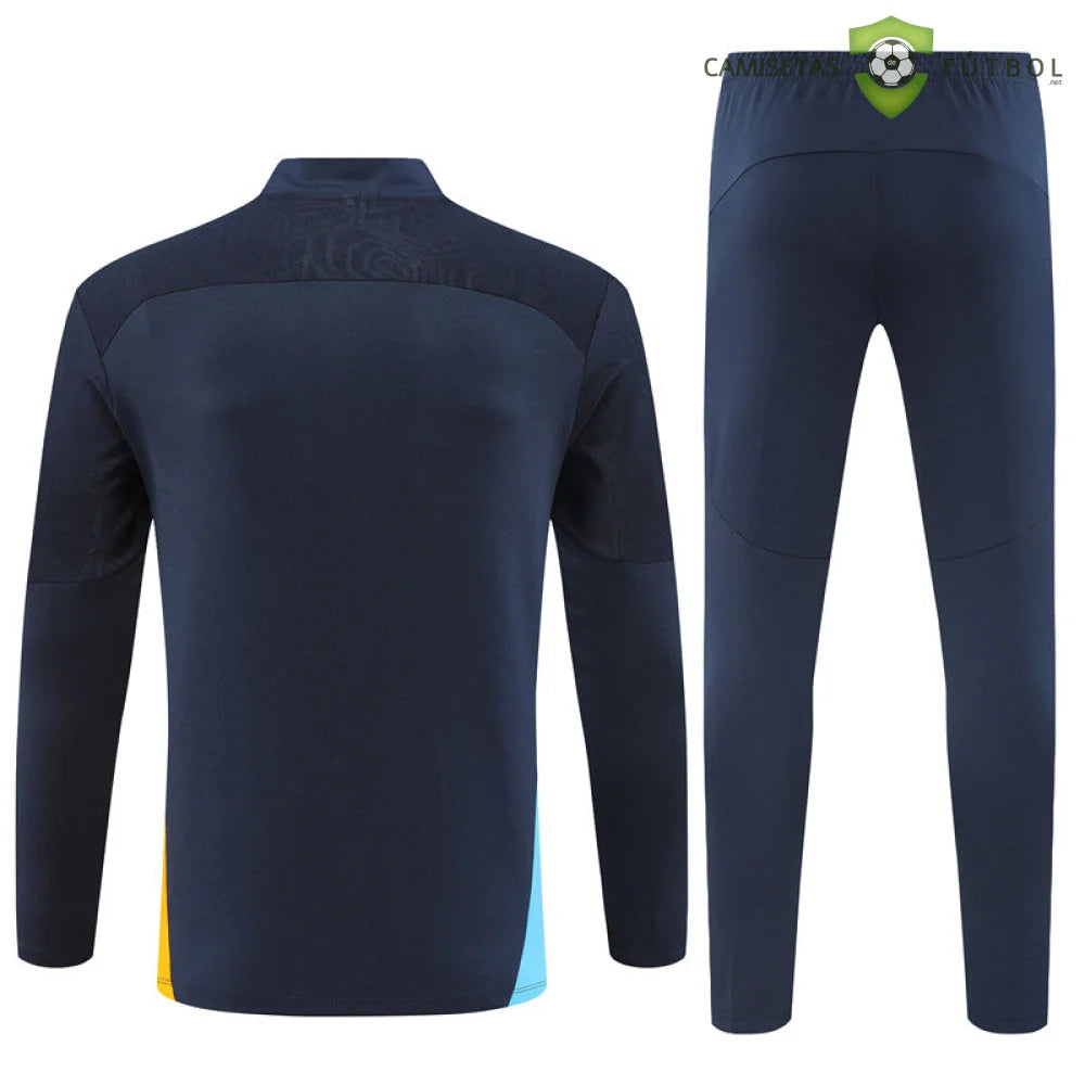 Tuta calcio Marseille 24-25 mezza zip Modello 1 abbigliamento sportivo